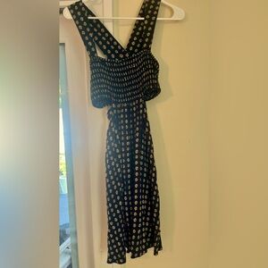 Anthropologie Piper Bandeau Cutout Mini Dress